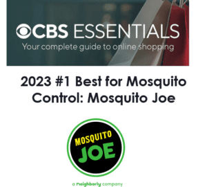 Mosquito Joe was voted #1 Best Mosquito Control by CBS.